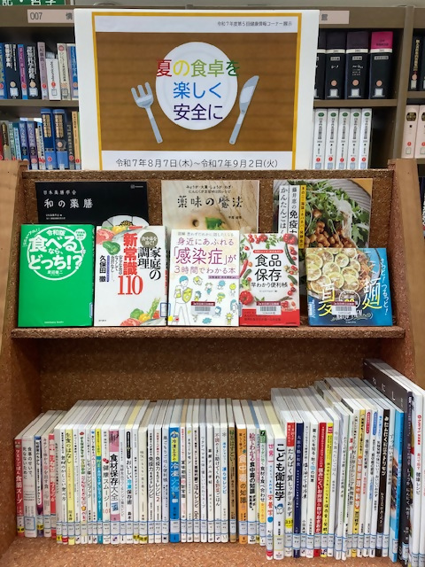 R7-5健康情報コーナー展示